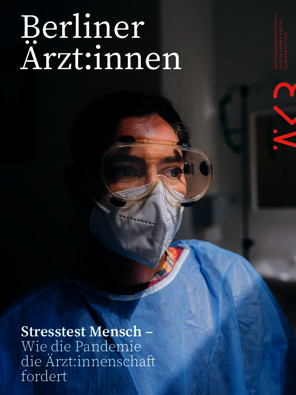 "Berliner Ärzt:innen", Ausgabe 06/2021